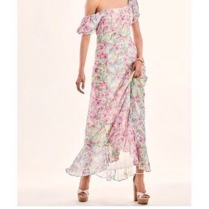 LoveShackFancy
Women's Pink Bingham Maxi Dress